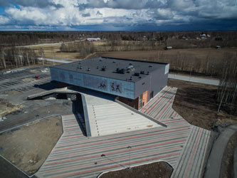 ...aina asiakkaalle luovutukseen asti. Valmis rakennus