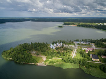 Ilmakuva auttaa kaavoituksen suunnittelussa Asuinalue